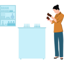 پیش‌نمایش فایل woman-scientist-doing-experiments-in-lab-7718236 از پک آزمایشگاه