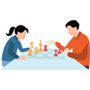 پیش‌نمایش فایل boy-and-girl-playing-chess-7722402 از پک سبک زندگی و سرگرمی