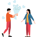 پیش‌نمایش فایل boy-giving-flowers-to-girl-7722400 از پک سبک زندگی و سرگرمی