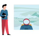 پیش‌نمایش فایل boy-looking-at-astronaut-7722387 از پک سبک زندگی و سرگرمی
