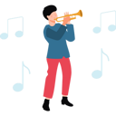 پیش‌نمایش فایل boy-playing-trumpet-7722399 از پک سبک زندگی و سرگرمی