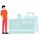 پیش‌نمایش فایل boy-shopping-on-sale-7722363 از پک سبک زندگی و سرگرمی