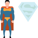 پیش‌نمایش فایل boy-wearing-superhero-costume-7722406 از پک سبک زندگی و سرگرمی