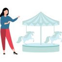 پیش‌نمایش فایل girl-standing-outside-merry-go-round-7722371 از پک سبک زندگی و سرگرمی