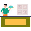 پیش‌نمایش فایل boy-standing-with-dish-of-food-7729868 از پک رستوران‌ها و غذا خوردن