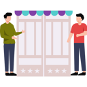 پیش‌نمایش فایل boys-standing-outside-restaurant-7729859 از پک رستوران‌ها و غذا خوردن