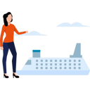 پیش‌نمایش فایل girl-looking-at-ship-7771711 از پک حمل و نقل