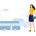 پیش‌نمایش فایل girl-waiting-for-bus-7771699 از پک حمل و نقل