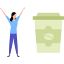 پیش‌نمایش فایل girl-drinking-coffee-7809095 از پک خوراک‌شناسی