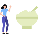 پیش‌نمایش فایل girl-looking-at-bowl-of-food-7809076 از پک خوراک‌شناسی
