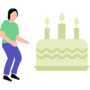 پیش‌نمایش فایل girl-looking-at-cake-7809080 از پک خوراک‌شناسی
