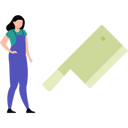 پیش‌نمایش فایل girl-standing-next-to-butcher-knife-7809079 از پک خوراک‌شناسی