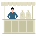 پیش‌نمایش فایل boy-standing-near-dollar-stall-7877579 از پک بازار