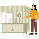 پیش‌نمایش فایل girl-at-candle-shop-7877580 از پک بازار