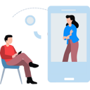 پیش‌نمایش فایل boy-talking-to-girl-online-7876744 از پک اینترنت اشیاء