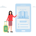 پیش‌نمایش فایل girl-booking-a-hotel-online-7876735 از پک اینترنت اشیاء