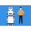 پیش‌نمایش فایل boy-stands-next-to-the-robot-7905612 از پک فعالیت ربات