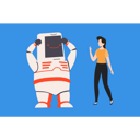 پیش‌نمایش فایل girl-is-talking-to-the-robot-7905637 از پک فعالیت ربات