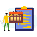 پیش‌نمایش فایل boy-looking-at-appointment-schedule-7973838 از پک تنظیم قرار ملاقات