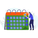 پیش‌نمایش فایل woman-managing-schedule-7973849 از پک تنظیم قرار ملاقات