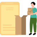 پیش‌نمایش فایل boy-calling-loading-service-8084898 از پک نقل مکان به خانه جدید