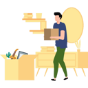 پیش‌نمایش فایل boy-packing-his-stuff-8084910 از پک نقل مکان به خانه جدید