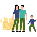 پیش‌نمایش فایل family-moving-out-of-house-8084918 از پک نقل مکان به خانه جدید