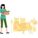 پیش‌نمایش فایل girl-carrying-box-8084905 از پک نقل مکان به خانه جدید