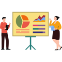 پیش‌نمایش فایل boy-and-girl-working-on-chart-presentation-8084700 از پک مصاحبه و فرآیند استخدام