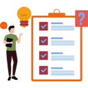 پیش‌نمایش فایل boy-looking-at-checklist-8084706 از پک مصاحبه و فرآیند استخدام