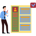 پیش‌نمایش فایل businessman-selected-candidate-for-job-8084698 از پک مصاحبه و فرآیند استخدام