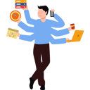پیش‌نمایش فایل multi-tasking-employee-8084713 از پک مصاحبه و فرآیند استخدام