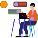 پیش‌نمایش فایل boy-working-on-laptop-8070992 از پک فعالیت‌های اداری