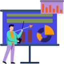 پیش‌نمایش فایل businessman-looking-at-graph-presentation-on-board-8070989 از پک فعالیت‌های اداری