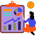 پیش‌نمایش فایل girl-working-on-business-report-8070997 از پک فعالیت‌های اداری