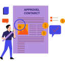 پیش‌نمایش فایل man-researching-endorsement-deal-8071002 از پک فعالیت‌های اداری