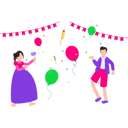 پیش‌نمایش فایل boy-and-girl-celebrating-birthday-party-8071023 از پک جشنواره و تعطیلات