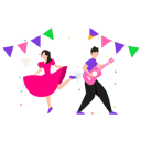 پیش‌نمایش فایل boy-and-girl-celebrating-the-festival-8071036 از پک جشنواره و تعطیلات