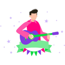 پیش‌نمایش فایل boy-playing-the-guitar-8071031 از پک جشنواره و تعطیلات