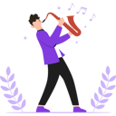 پیش‌نمایش فایل boy-playing-trumpet-8071026 از پک جشنواره و تعطیلات