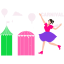 پیش‌نمایش فایل girl-celebrating-carnival-festival-8071035 از پک جشنواره و تعطیلات