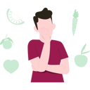 پیش‌نمایش فایل boy-thinking-about-healthy-food-8071114 از پک زندگی سالم