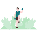 پیش‌نمایش فایل man-exercising-with-dumbbells-8071100 از پک زندگی سالم