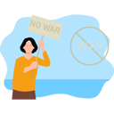 پیش‌نمایش فایل boy-holding-no-war-board-8102260 از پک صلح