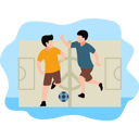 پیش‌نمایش فایل boys-playing-soccer-match-8102263 از پک صلح