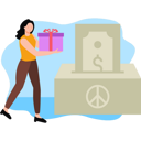 پیش‌نمایش فایل girl-collecting-donations-in-box-8102267 از پک صلح