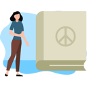 پیش‌نمایش فایل girl-reading-book-of-peace-8102244 از پک صلح