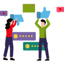 پیش‌نمایش فایل boy-and-girl-working-on-feedback-8102108 از پک فرآیند خوش‌آمدگویی