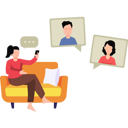 پیش‌نمایش فایل online-meeting-8102165 از پک جلسه آنلاین و کنفرانس تلفنی