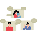 پیش‌نمایش فایل people-on-conference-call-8102167 از پک جلسه آنلاین و کنفرانس تلفنی